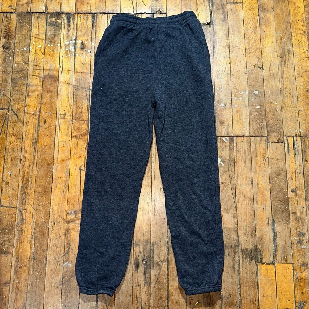 Old Navy Sweatpants Boys XL Black‎ Fleece Regular Drawstring Waist Tapered Leg